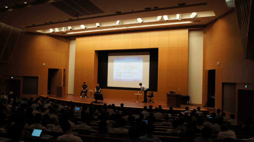 Date Science Fes2019の講演の様子